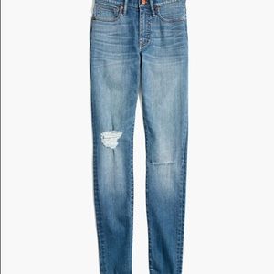 Madewell 9” high rise skinny jeans 28